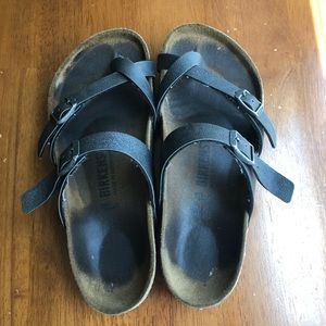 birkenstock pull up anthracite